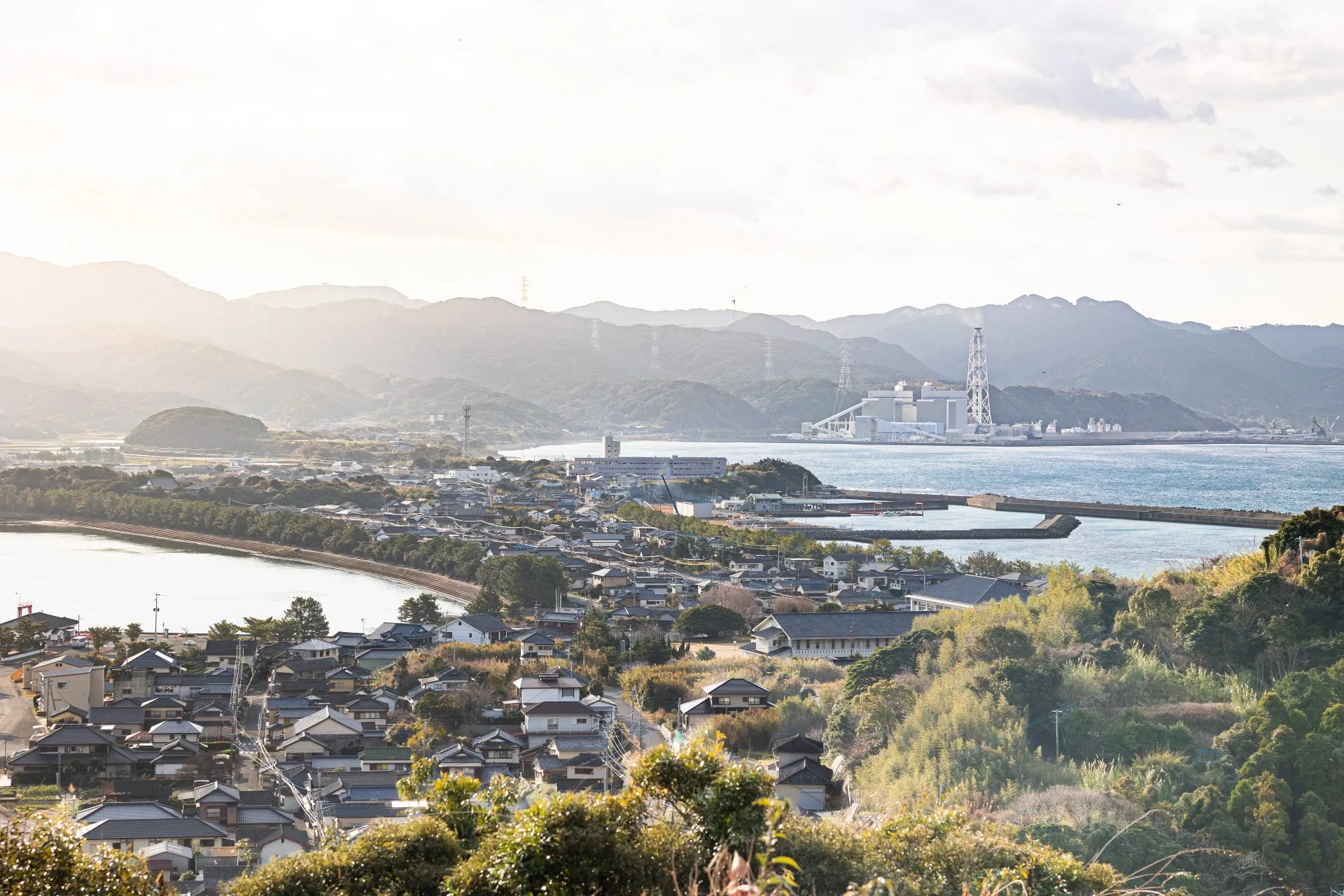 富岡城からの眺め